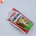 Kunyah Tomato Bercetak Custom Stand Spout Pouch